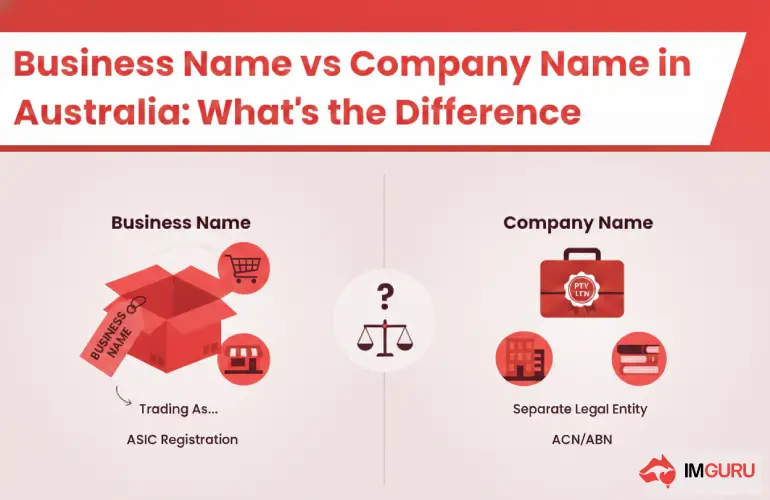 Business Name vs Company Name in Australia Business Name vs Company Name in Australia